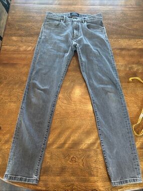 Men's Slim Straight Jeans - Stone Grey denim